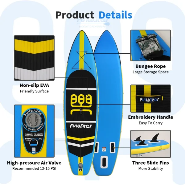 Blue Cruise 11' SUP Board - Image 3