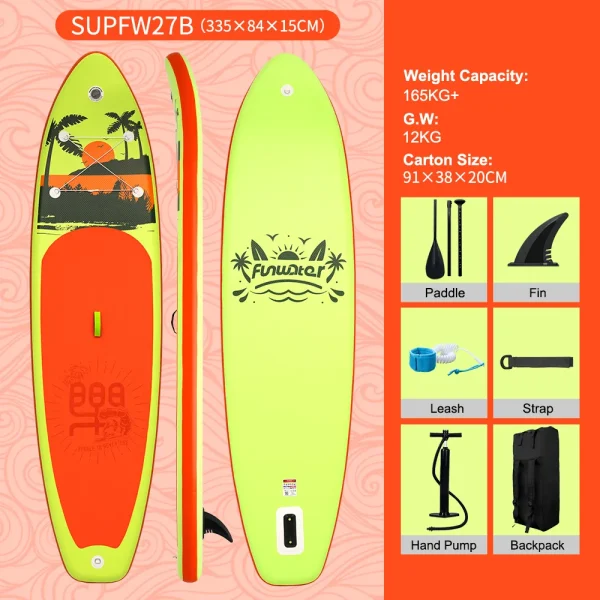 Coastal Vibes 11′ SUP Board - Image 4