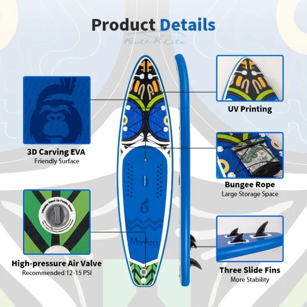Monkey 11′ SUP Board - Image 3