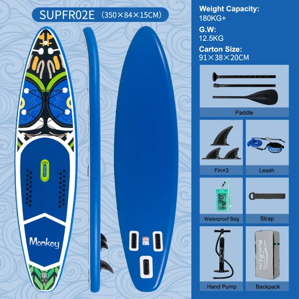 Monkey 11′6′′ SUP Board - Image 4