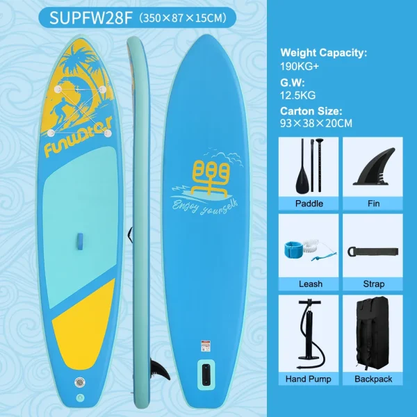 SunChaser 11′6′′ SUP Board - Image 4